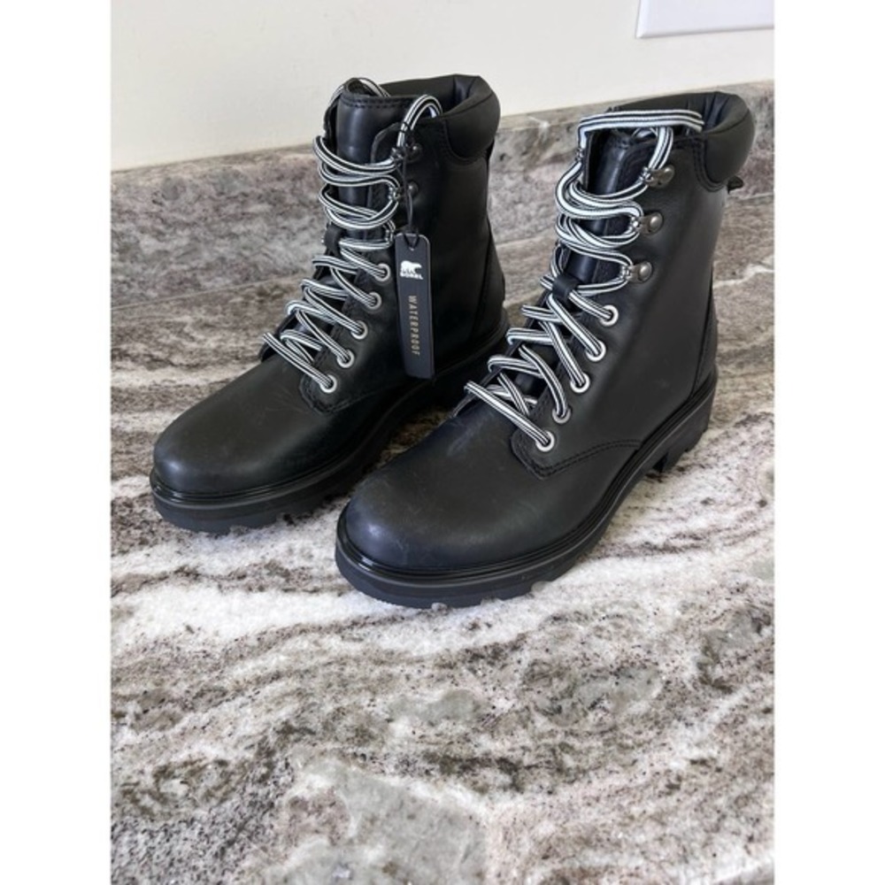 Sorel Women’s Lennox Lace-up Waterproof Leather Sz 7.5